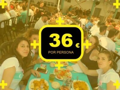 COMIDA TARDEO Y CHARANGA