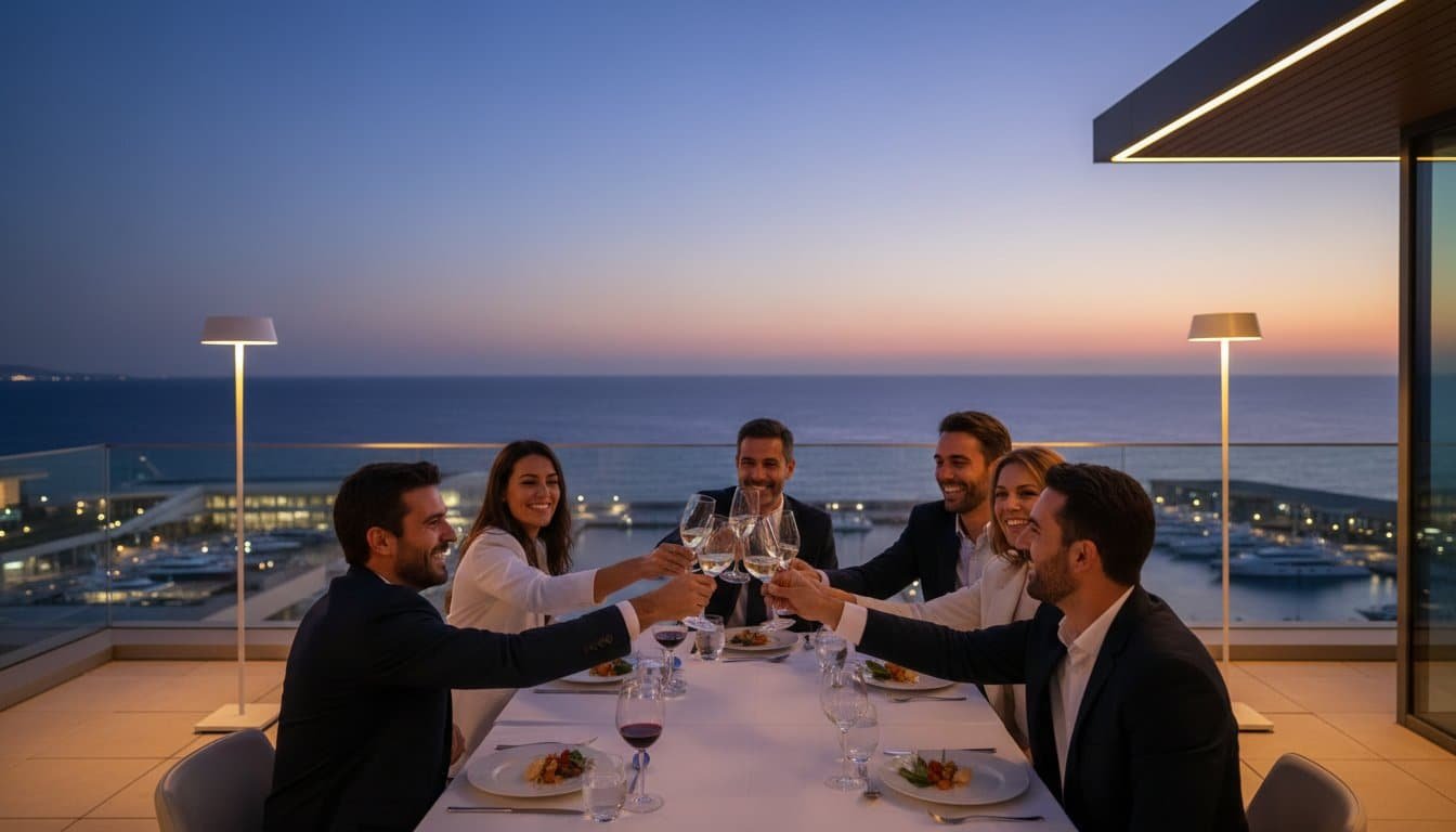 Cenas de empresa en Valencia 2026: Guía para un evento inolvidable frente al mar