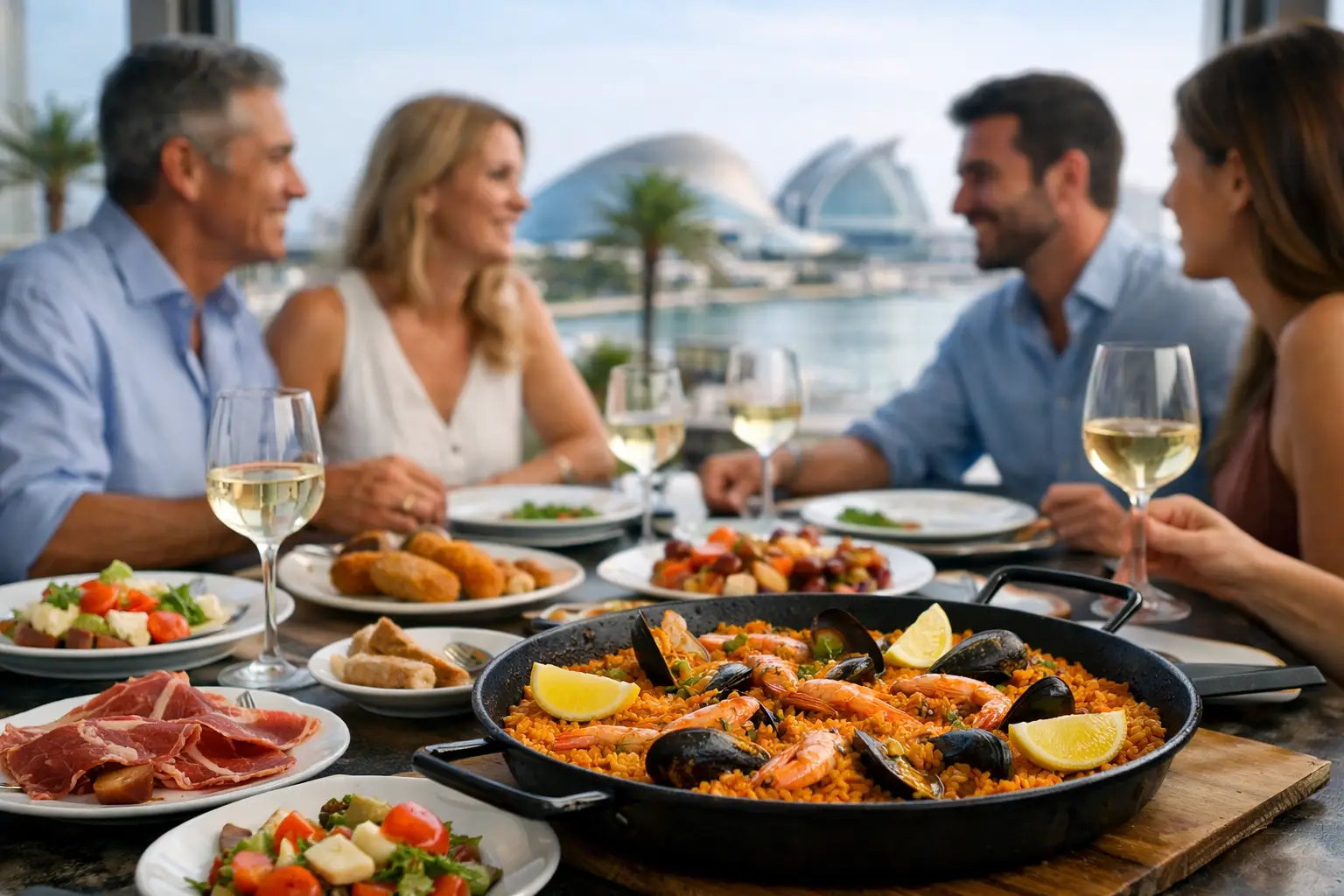 Menús para grupos Valencia que sí funcionan