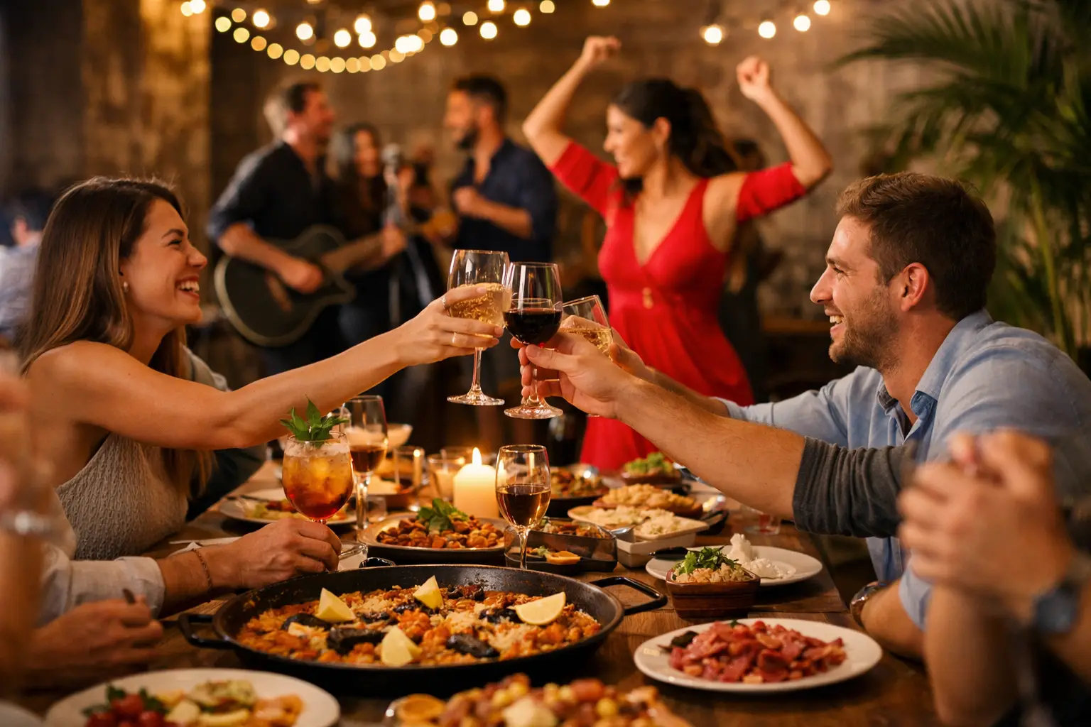 Restaurante con fiesta Valencia para grupos