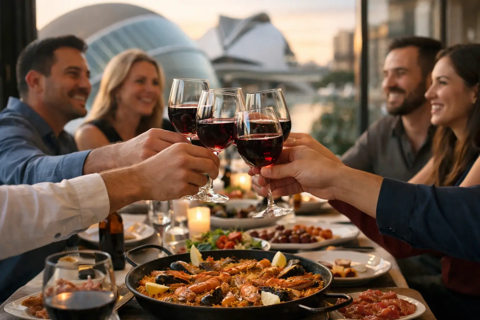 Restaurante grupos Valencia para celebrar bien